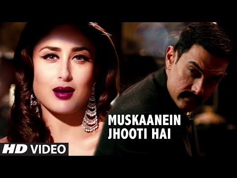 Talaash Muskaanein Jhooti Hai Full Video Song | Aamir Khan Kareena...