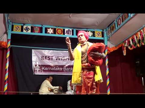 Yakshagana -- hasya - Ravishankar bhat - 1
