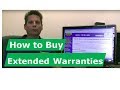 How to Buy Extended Warranties for new cars and used cars, avoid dealer scams