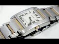 Cartier Tank Francaise, Stainless Steel and 18 ct Yellow Gold  Wrist Watch - 1999 - AC Silver W8718