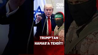 Trumptan Hamasa Tehdit Hamas Silah Bırakmazsa...