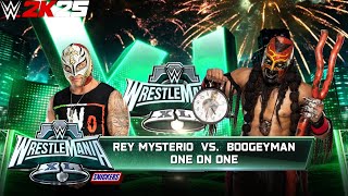 Wwe 2K25 - Rey Mysterio Vs Boogeyman Single Match At Wrestlemania Xl