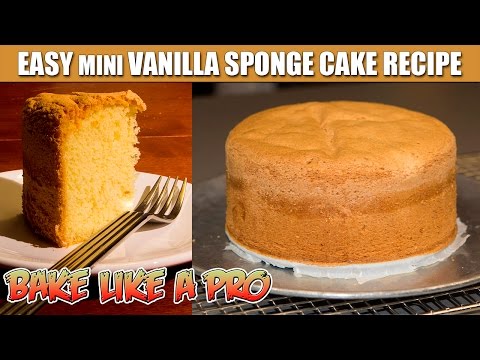 VIDEO : easy mini vanilla sponge cake recipe - easy mini vanilla spongeeasy mini vanilla spongecake recipei'm going to show you how to make an easy spongeeasy mini vanilla spongeeasy mini vanilla spongecake recipei'm going to show you how ...