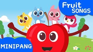 Fruit Friends Miniforce Fruit Song Mini-Pang Tv Kids Song