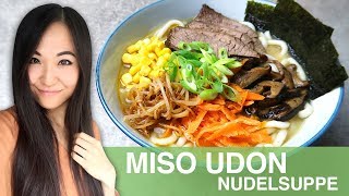 Rezept Miso Ramen Mit Udon Ln Japanische Lsuppe