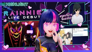 Highlight Vtuber Thai Rainnie Live Debut Rainniev2