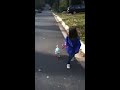 Walking glitter pants