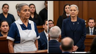 They Mocked The Latina Maid For Her Accent Then Froze When The Judge Called Her Name