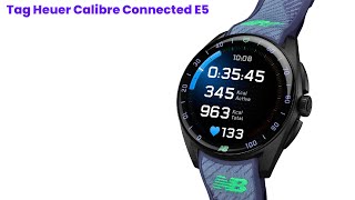 Tag Heuer Calibre Connected E5 First Look - Review Full Specifications