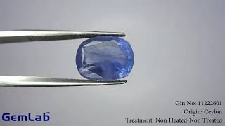 Natural Blue Sapphire Sup-Pre 12 7.4Ct , Gin 11222601