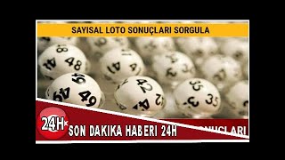 13 Ocak Saysal Loto Ekili Sonular Milli Piyango Mpi.gov.tr Saysal Sonular Kupon Sorgulama -