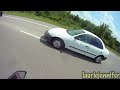 HANG UP AND DRIVE!! (motorcycle close call)