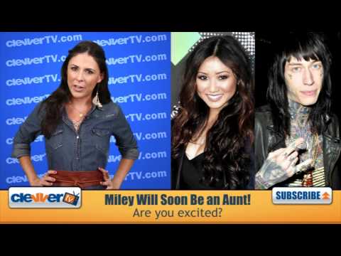 Brenda Song Trace Cyrus Expecting Baby
