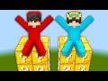Playing a LUCKY BLOCK TOWER RACE in Minecraft!