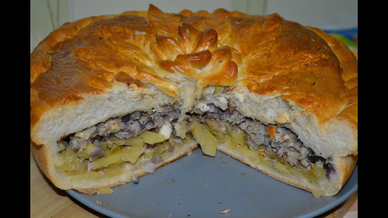Как сделать в духовке мясной пирог Как сделать в духовке мясной пирог