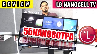 Review Lg 55Nano80Tpa Pertama Di Indonesia - Lg Nanocell Tv 2021
