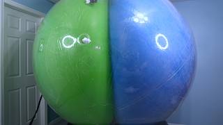 Giant Balloons In A Giant Clear Beach Ball