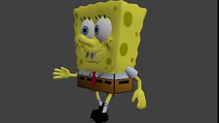 Spongebob Walk Cycle