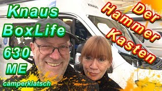 Knaus Boxlife 630 Me Unter Die Lupe Genommen Kastenwagen Wohnmobil Test Review