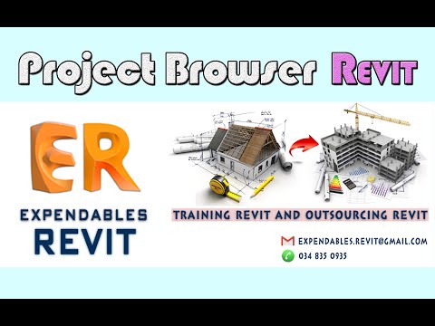 Revit Tips 01 | Tạo cây thư mục trong Revit 2019