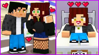 Merve Ve Emre Evlendi̇, Bebeği̇ Oldu - Minecraft Zengi̇n Faki̇r Hayati