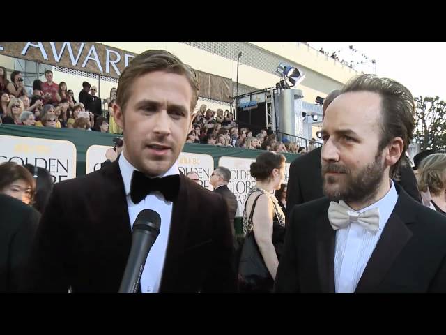 Golden Globes Red Carpet Interview: Ryan Gosling & Derek Cianfrance