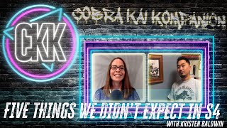 Cobra Kai Kompanion The Podcast - 5 Things We Didnt Expect In S4 W Kristen Baldwin From Ew