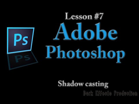 Photoshop Lesson #7 - Lesson - Shadow Casting
