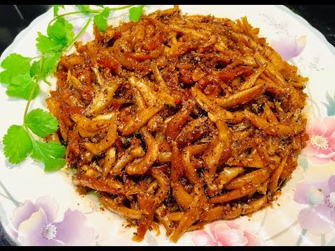 Cá cơm kho tiêu - - Bếp Nhà Nội