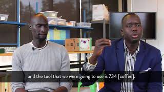 Visiting Innovators Manyang Reath Kher And Ger Duany