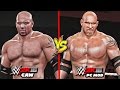 WWE 2K16 VS WWE 2K16 Mods - Goldberg CAW VS PC Mod Comparison!