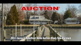 Waterfront Home Auction | Real Estate Auction | 4988 Lerch Drive, Shady Side MD 20764