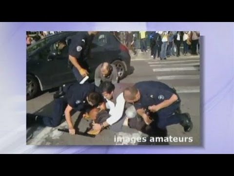 Vidéo de l'homme au couteau interpellé à Troyes!