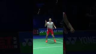 Insane Power Smash From Viktor Axelsen Against Kento Momota