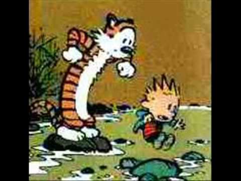 hobbes tiger. Calvin and Hobbes- my tiger,