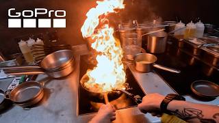 Gopro Pov Head Chef At Michelin Restaurant