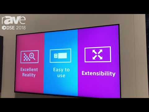 DSE 2018: Sony Electronics Demos Simple Media Player For Meeting Room Application