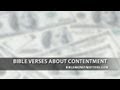 Bible Verses About Contentment