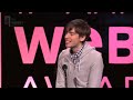 David Karp presents Steve Wilhite with the 2013 Webby Lifetime Achievement Award