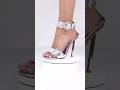 silver heels #heels #trendyheels #shoelover