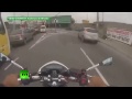 Brasil: Víctima graba el robo de su moto y al policía disparando al delincuente