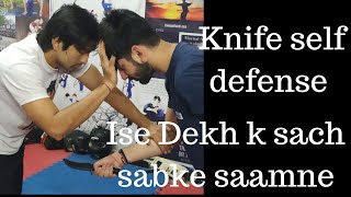 How to defend against Knife attack | Street self defense techniques | Martial Warriors Academy
