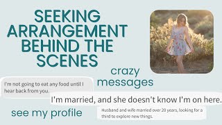 Seeking Arrangement Behind The Scenes Getting Started, See My Profile, Crazy Messages