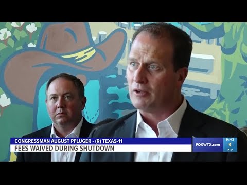 Congressman Pfluger Speaks at Press Conference on Government Shutdown Resources