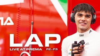 Lap Live At Prema Imola F2 & F3