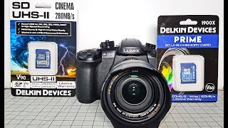 Panasonic Gh5 400Mbps Delkin Sd Card Speed Test In 4K