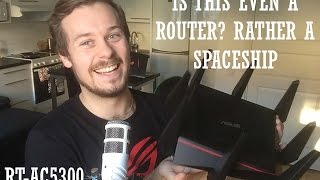 Asus RT-AC5300 REVIEW & SOFTWARE TOUR | BEST GAMING / STREAMING ROUTER IN THE WORLD