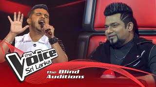 Suranga Anjana - Hamana Sulanga Blind Auditions | The Voice Sri Lanka