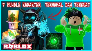 7 BUNDLE KARAKTER TERMAHAL DAN TERKUAT DI ROBLOX !??