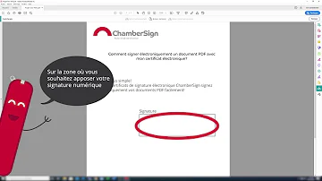 Comment utiliser chambersign ?